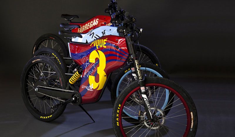 Las Greyp Bikes de Pique, Messi y Fabregas