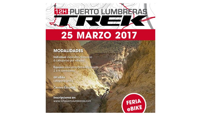 12H Puerto Lumbreras Trek 2017