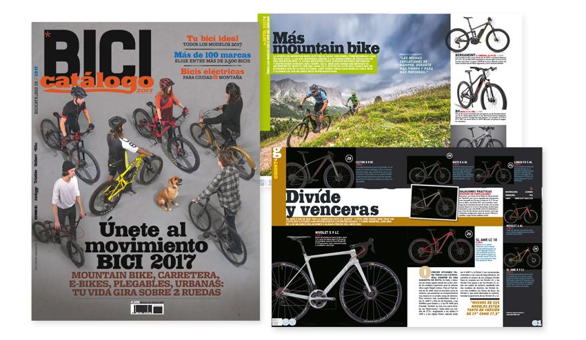 Bicicatálogo 2017 ya en los kioscos