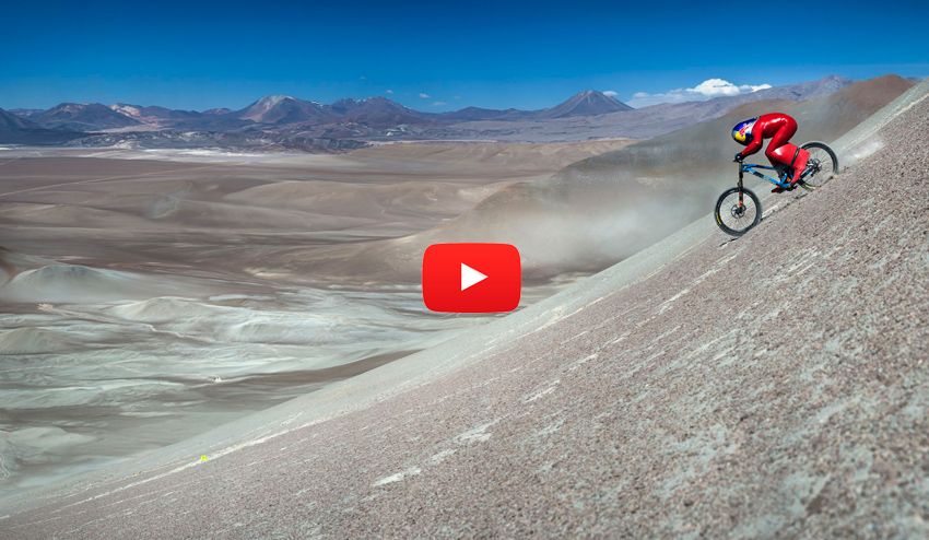 Vídeo: Nuevo record de velocidad en mountain bike