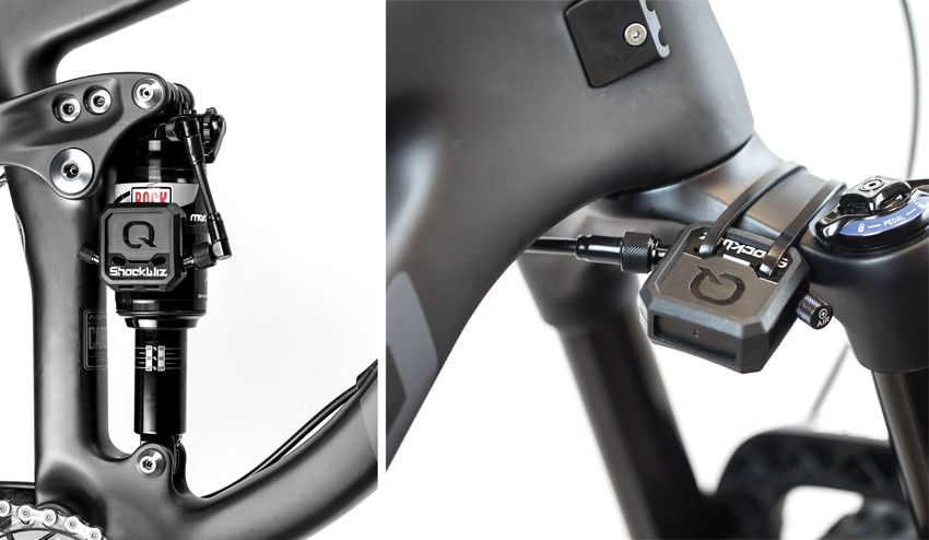 SRAM Quarq ShockWiz: Telemetría doméstica