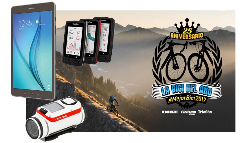 Vota por La Bici del Año 2017 y llévate estos regalos