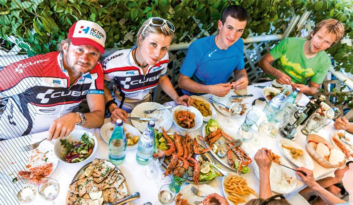 Comer sano, la mejor base para el MTB