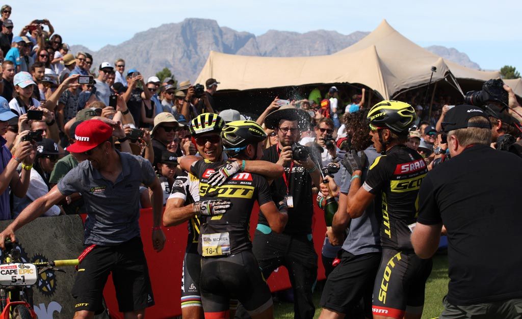 Cape Epic 2017: Dominio incontestable Scott SRAM