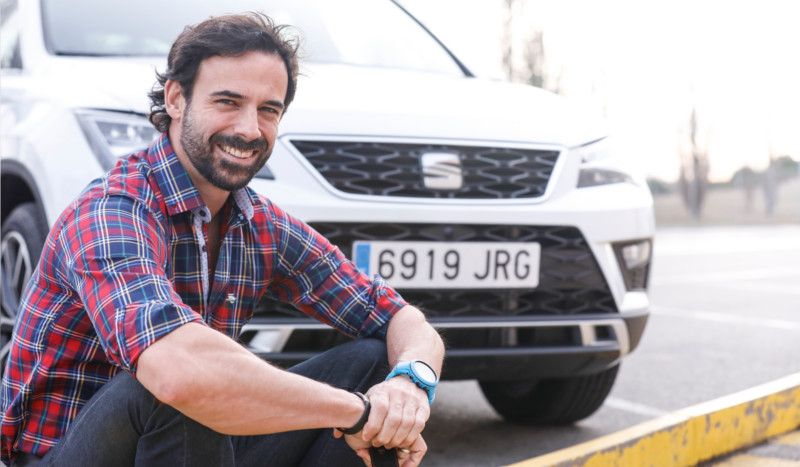 Fernando Timón y el SEAT Ateca