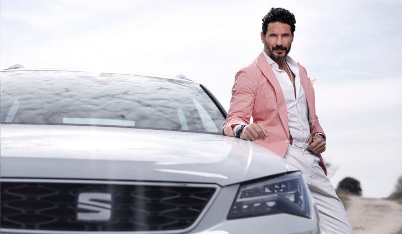 Óscar Higares y el SEAT Ateca