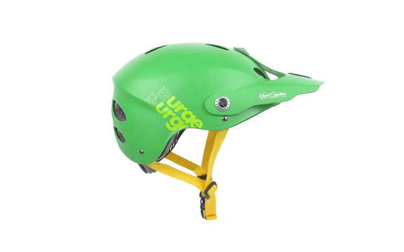 Cascos Urge All In y Actikid para niños.