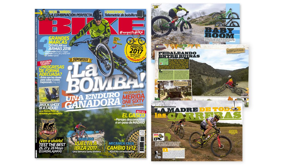 Llega a los kioscos un nuevo número de la revista BIKE