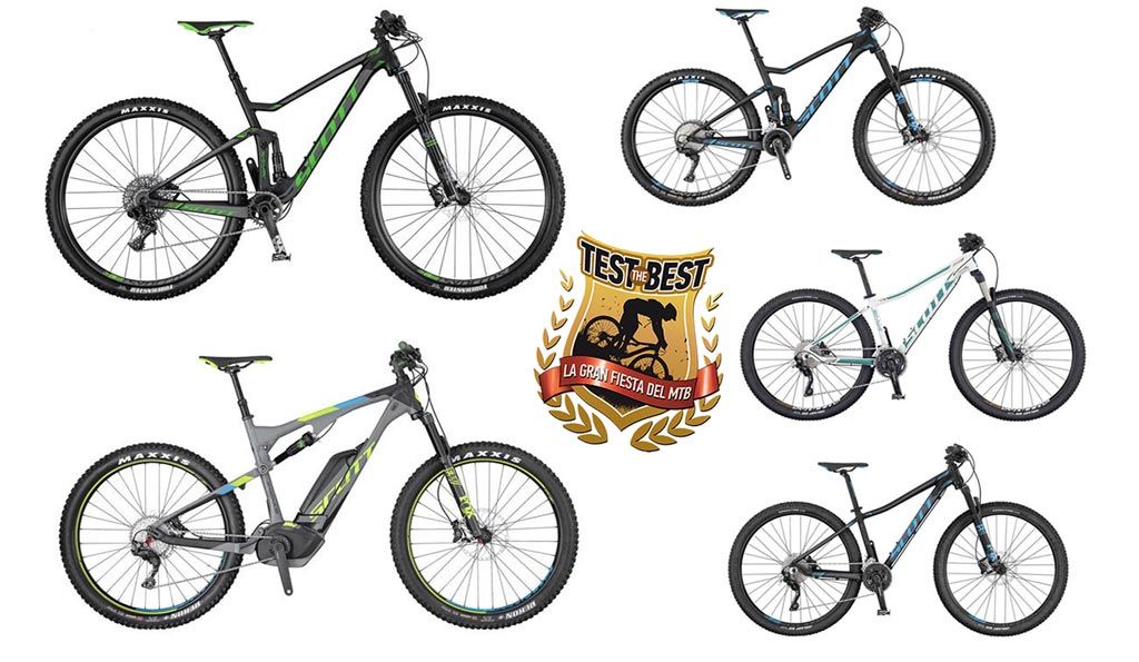 Estos son los modelos Scott que podrás probar en Test The Best los días 26, 27 y 28 de mayo en Guadalajara
