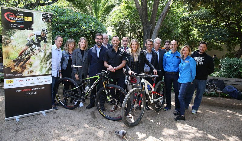 Presentación de La Catalunya Bike Race 2017.