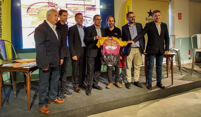 Presentación de La Cabrerès BTT en la Antigua Fábrica Estrella Damm (Barcelona).