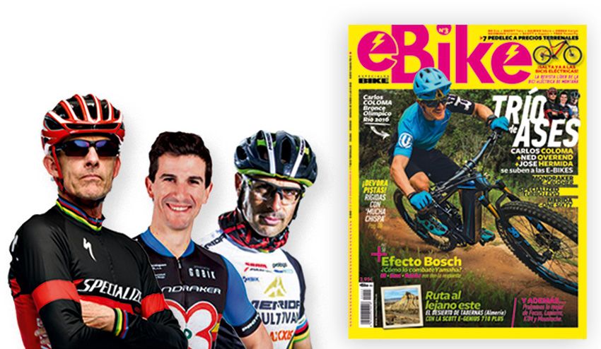 El número 3 de e-BIKE en los kioscos o en versión digital