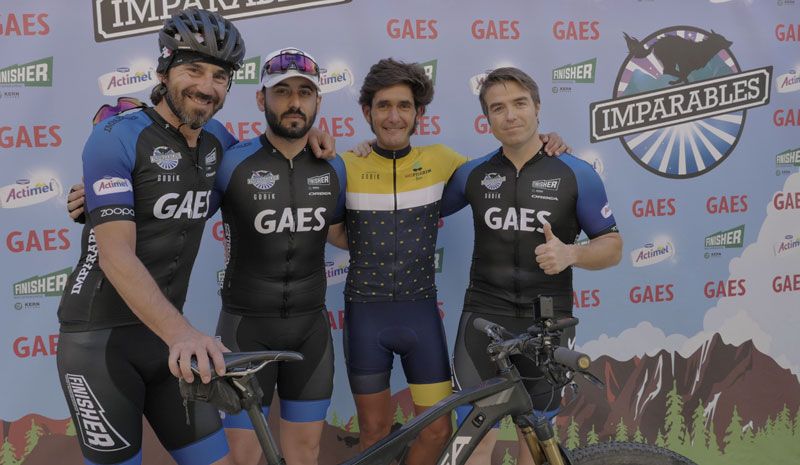 Santi Millán, Javi Sancho, Miguel Silvestre y Carlos Ortet.