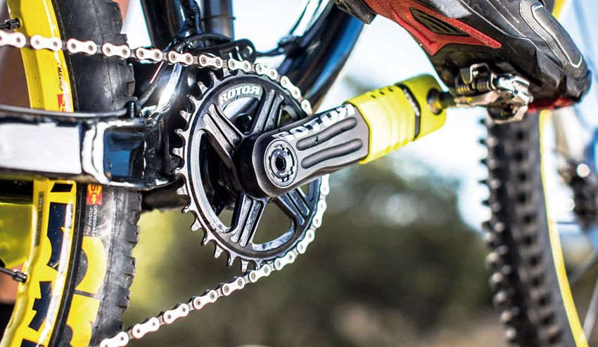 Así son las primeras bielas de Rotor para all mountain, enduro y descenso
