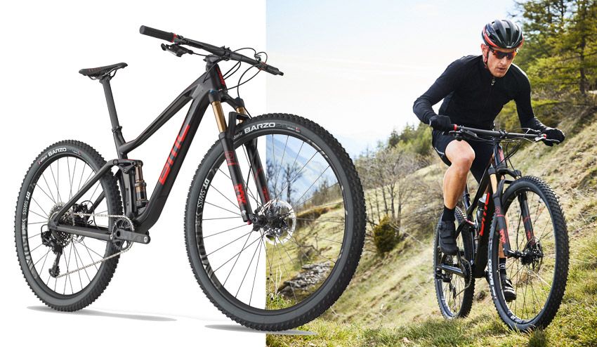 110 mm de recorrido y rueda de 29" en un concepto XC