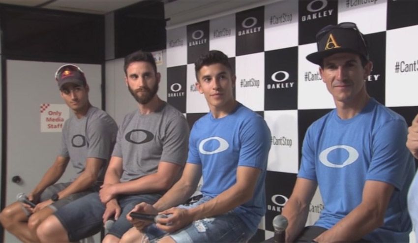 De la mano de Oakley protagonizaron la clausura del Oakley #CantStop Challenge