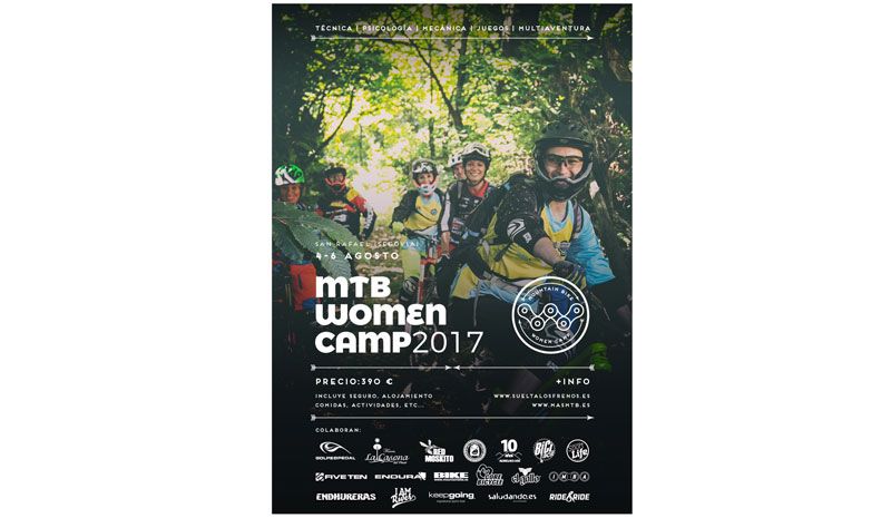 MTB Women Camp 2018, organizado por Suelta los Frenos y MASMTB.
