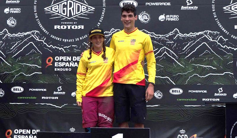Campeones del Open de España de Enduro Cannondale Big Ride Powered By Rotor 2017.