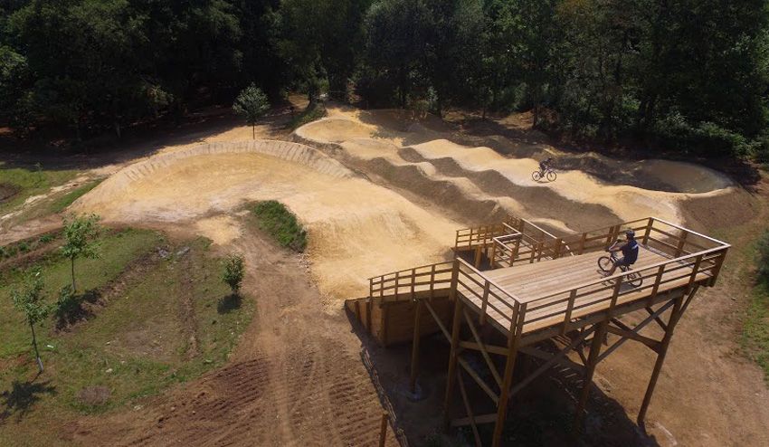 Bike Park Outeiro, en Vilalba, Lugo