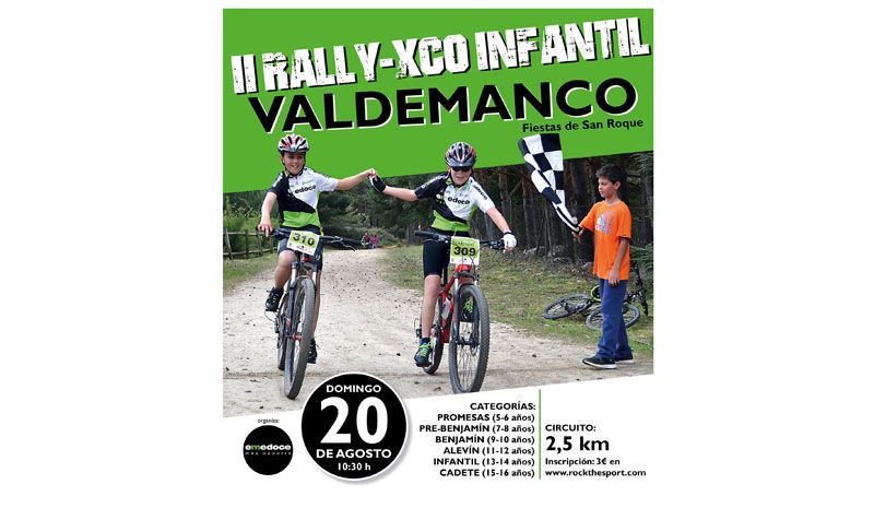 II Rally-XCO Infantil Valdemanco.