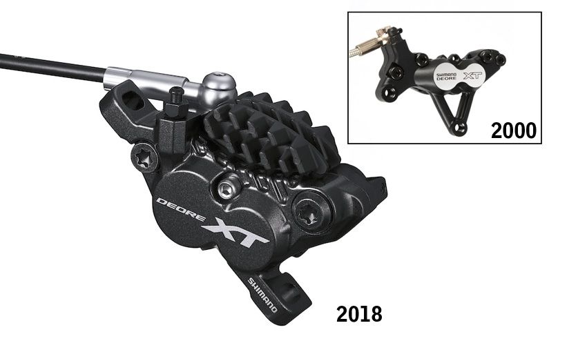 Shimano vuelve a los frenos de cuatro pistones