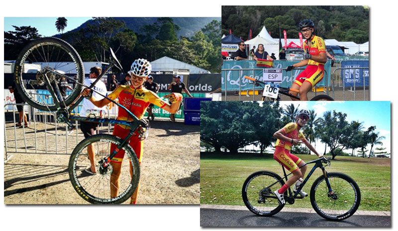 Así vive la Selección Española el Campeonato del Mundo MTB.