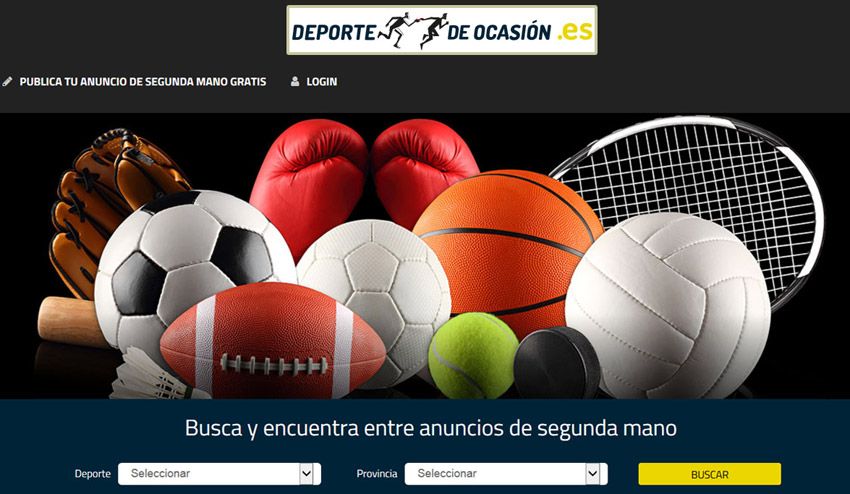 Deportedeocasion.es: artículos de deporte de segunda mano
