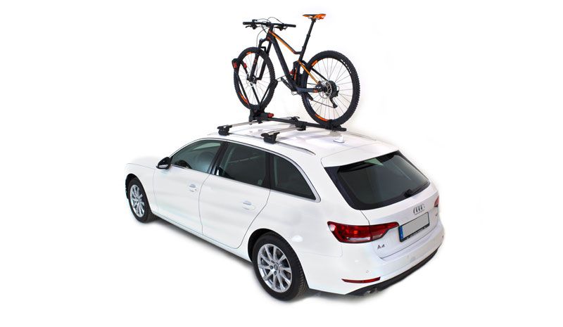 Portabicicletas TowCar Frontloader, elegido para el carbono.