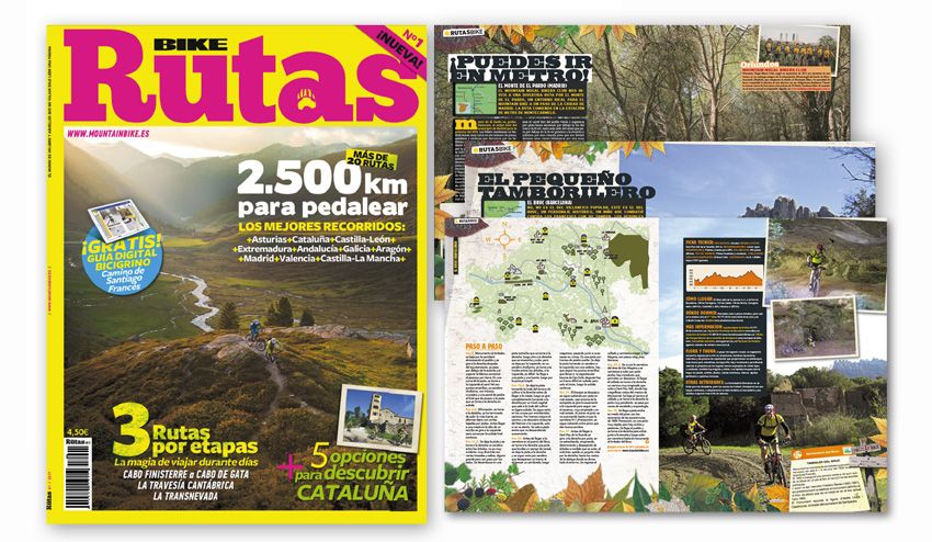 BIKE Rutas: 2500 Km para pedalear