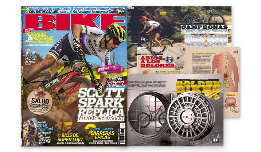 BIKE en los kioscos: probamos la bici de Nino Schurter