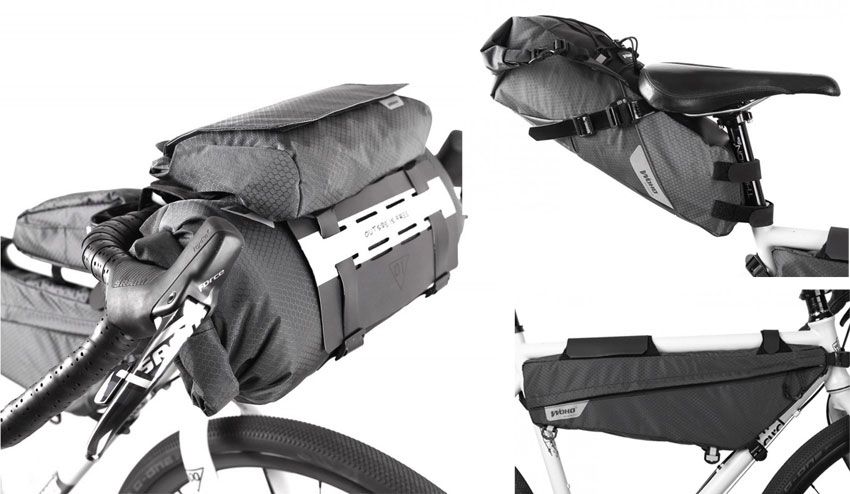 Bolso de bicicleta para Bikepacking 8 litros