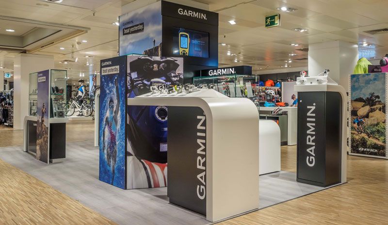Garmin abre su primera tienda física en España.