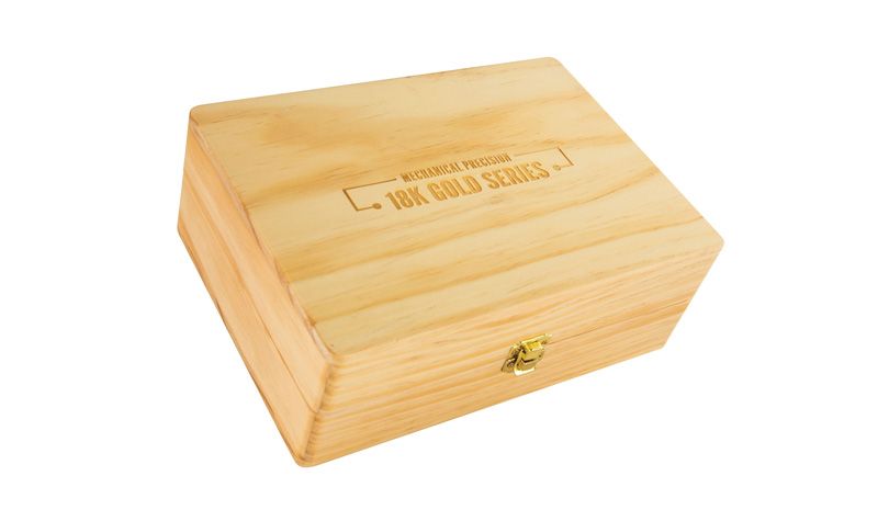 18K Gold Limited Edition: La caja más cara de Lezyne.