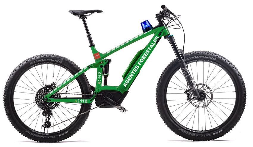 Forestales en E-MTB