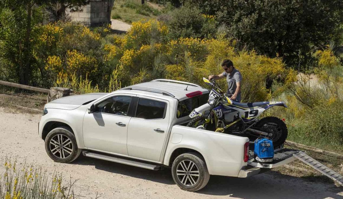 Motos de campo + pick up