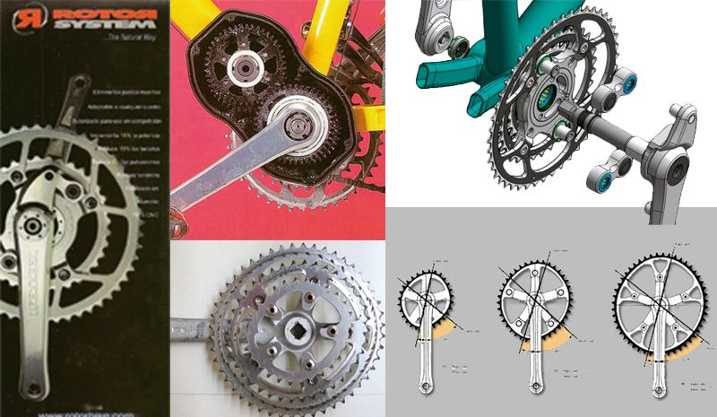 Platos ovales para bici: remontándose en la historia