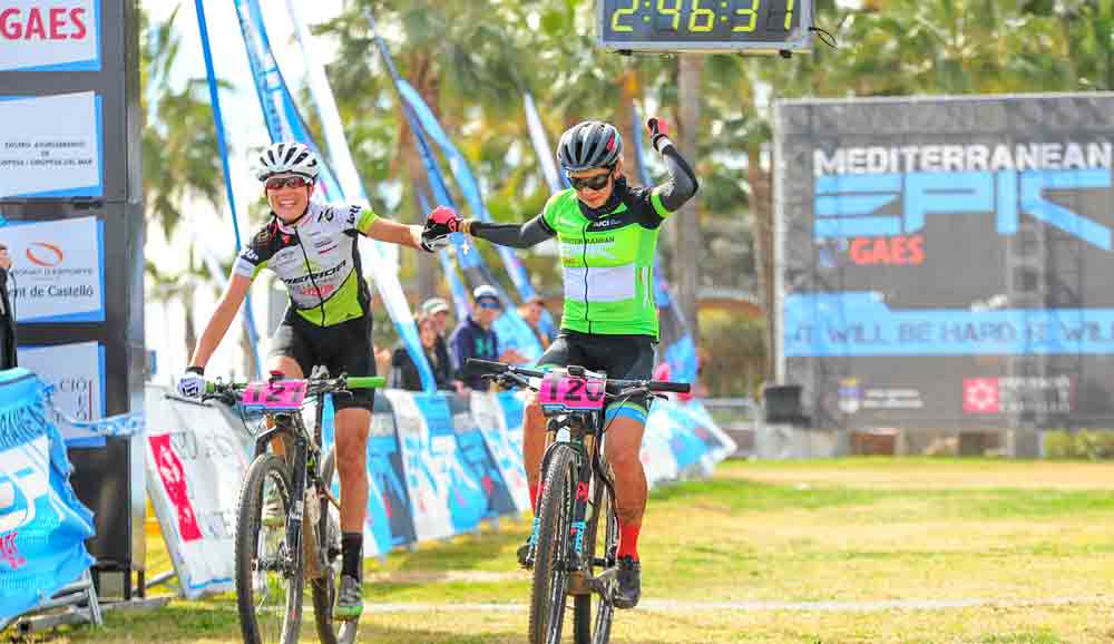 Jordan Sarrou y Raiza Goulao se imponen en la Mediterranean Epic