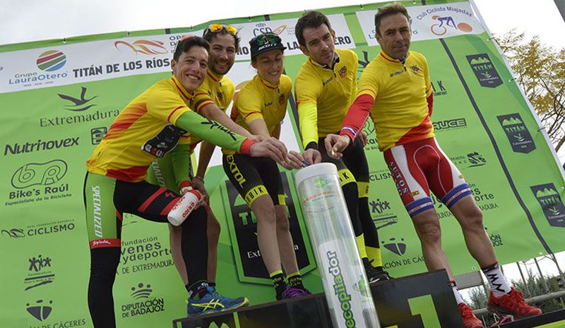Dani Carreño líder en el Open de España de XCUM.