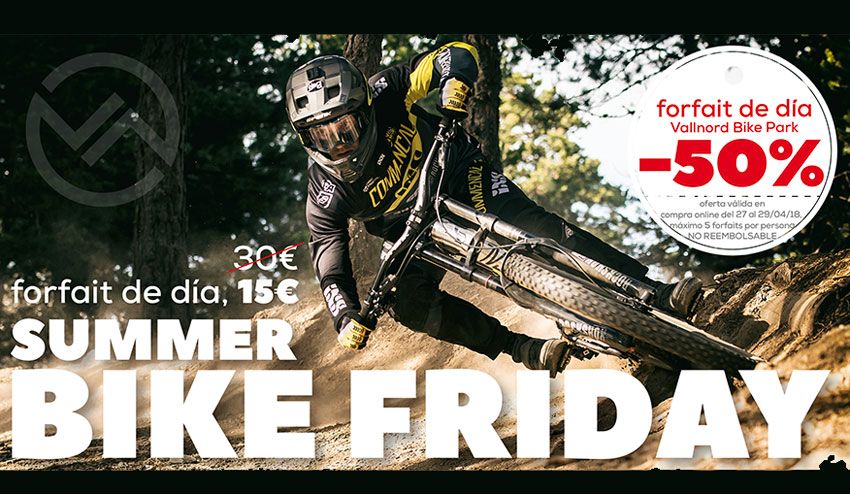 Oferta del bike park de Vallnord