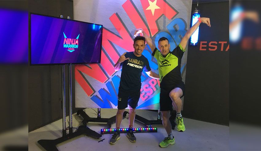 Hermida y Purito Rodriguez, estrellas en Ninja Warriors