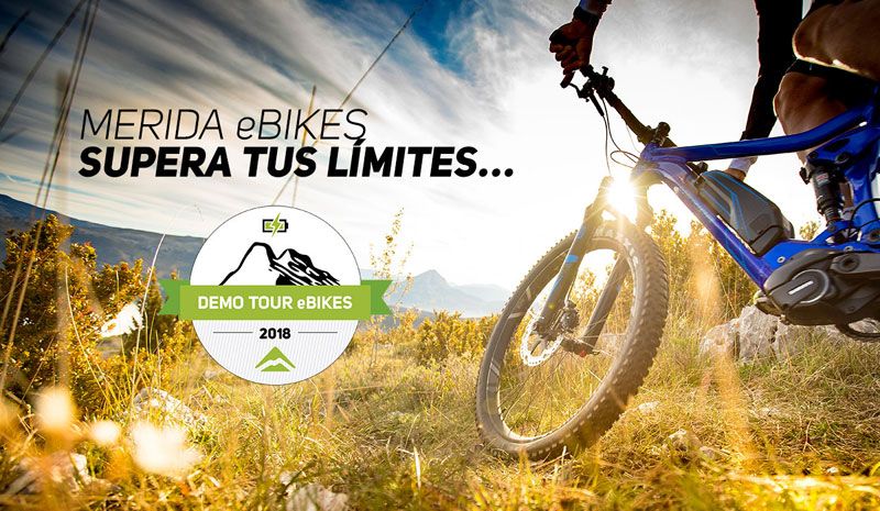 Merida Demo Tour eBikes 2018.