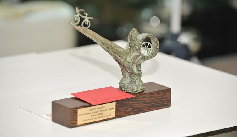 Premios AMBE “Subámonos a la bicicleta” 2018.