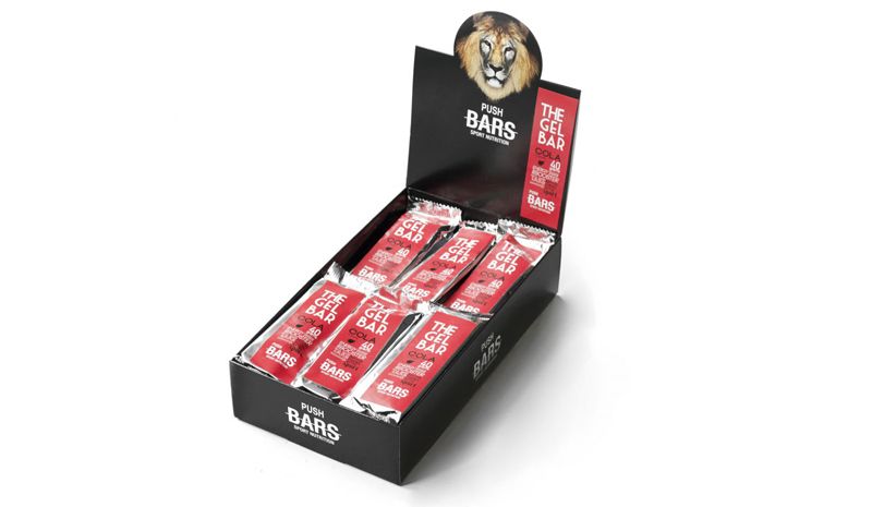 Barritas de gelatina Push Bars Cola.