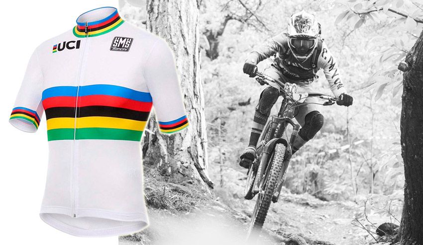 El maillot arcoíris ahora a modalidad del Enduro