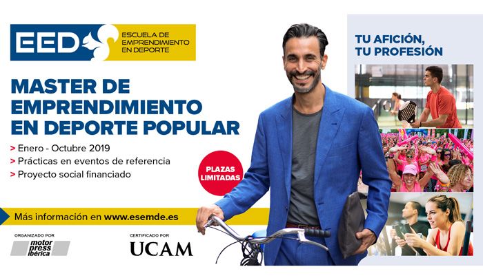 Trabaja en el sector deportivo con la Escuela de Emprendimiento en Deporte Popular