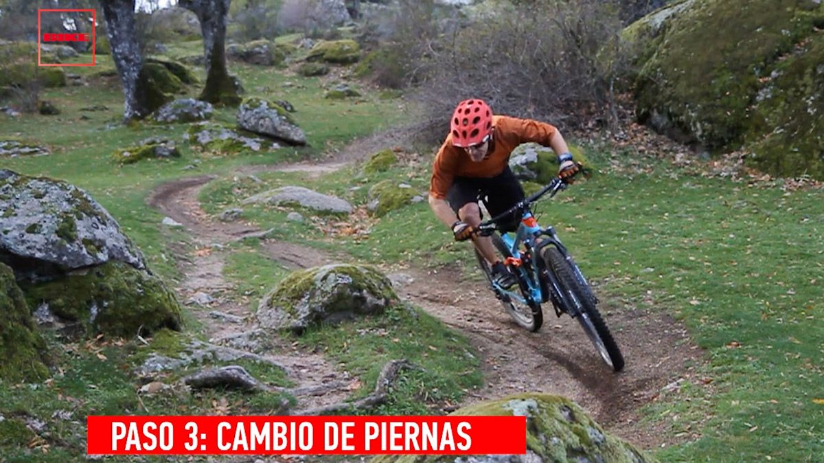 Cómo trazar las curvas en bici 3