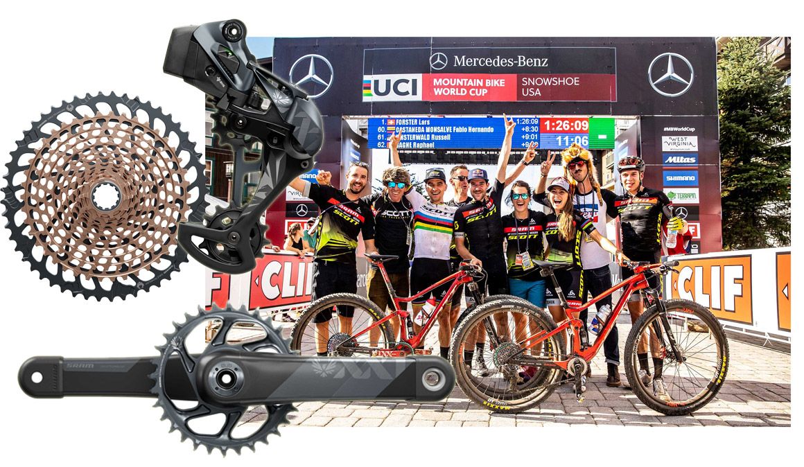 Así es el nuevo grupo SRAM XX1 de Nino Schurter