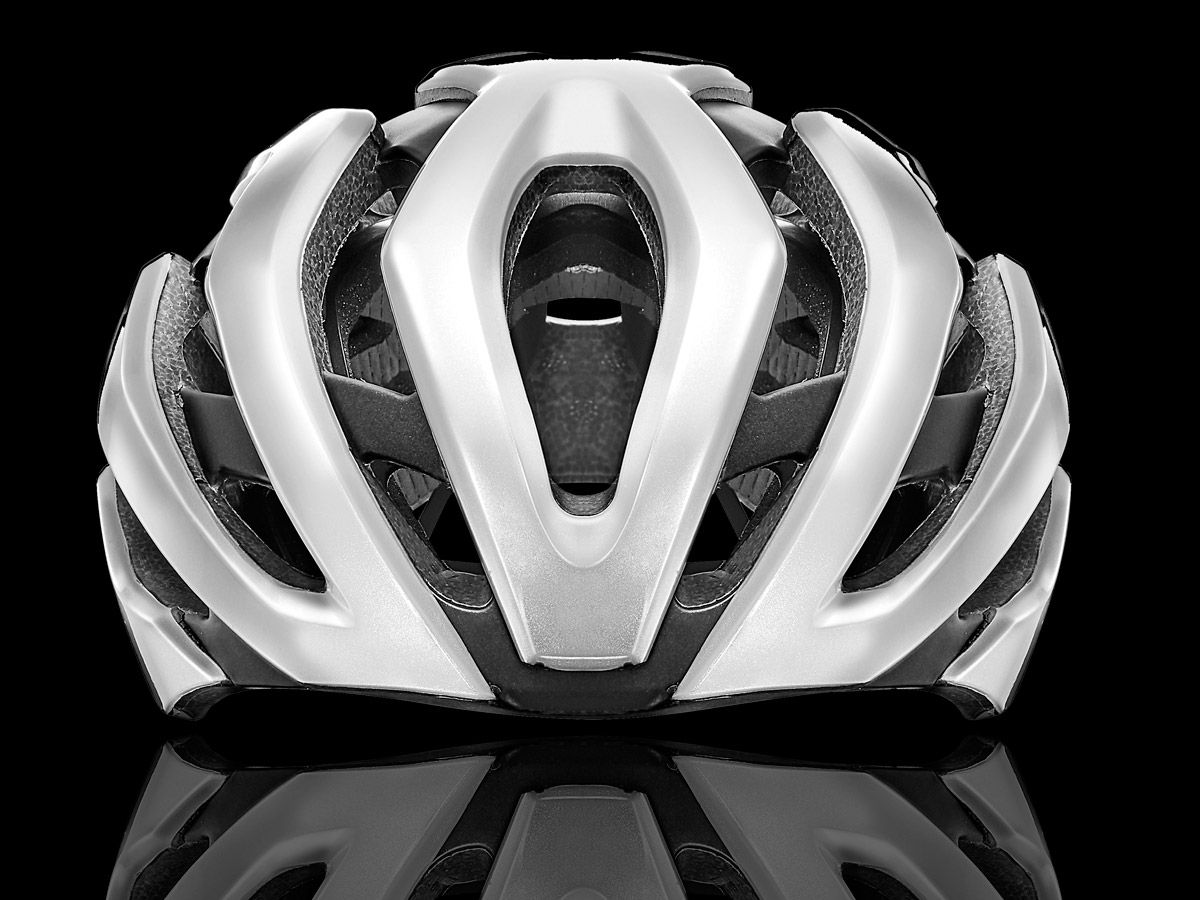 Casco Giant Rev Pro MIPS frontal blanco
