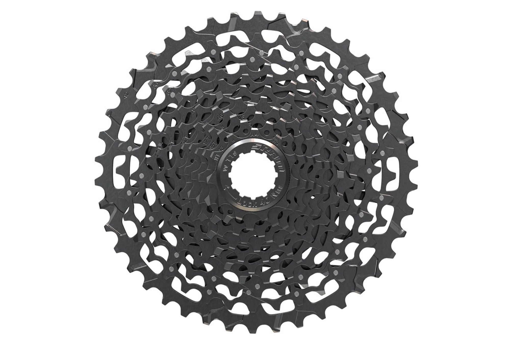 Con el casete del SRAM NX tendrás un amplio rango de desarrollos.