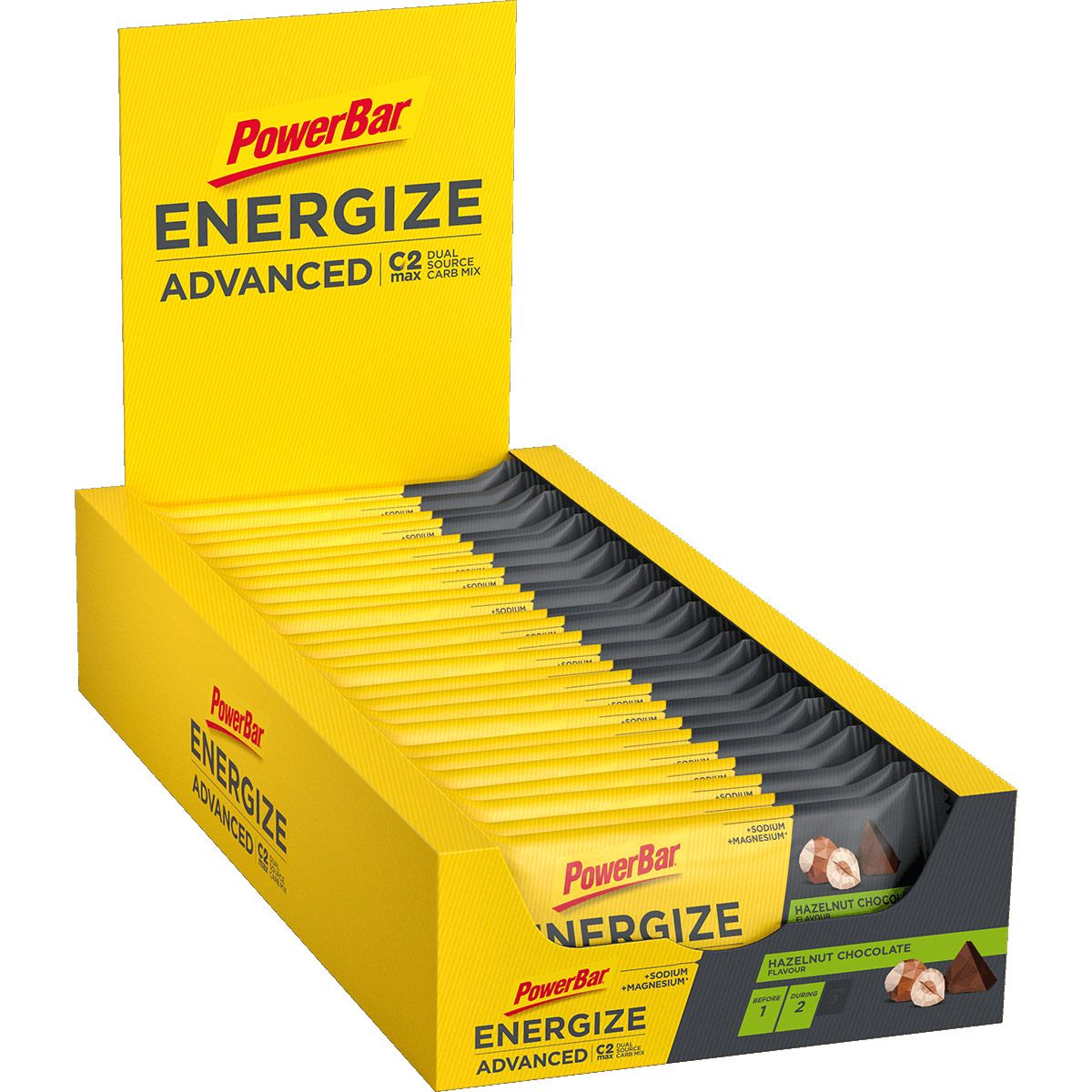Nuevas barritas powerbar Energize Advanced caja Nuevas barritas powerbar Energize Advanced caja